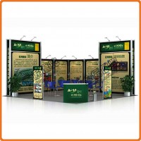 出國(guó)參展展架，便攜式可重復(fù)使用展位，拉網(wǎng)展位，展會(huì)展架