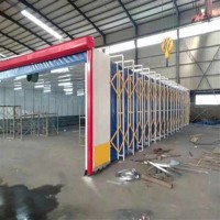 移動伸縮房家具廠噴漆房設計方案
