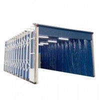 伸縮移動噴漆房組成部分詳解