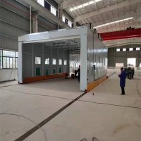 整體噴漆房 干濕兩用移動穩定