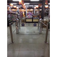 超市進出口閘機超市聲磁防盜器