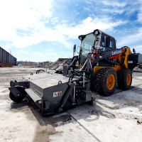 HCN屈恩機具 0202F滑移裝載機改掃地機 前進清掃器